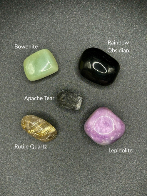 Intense Grief Support Crystal Set