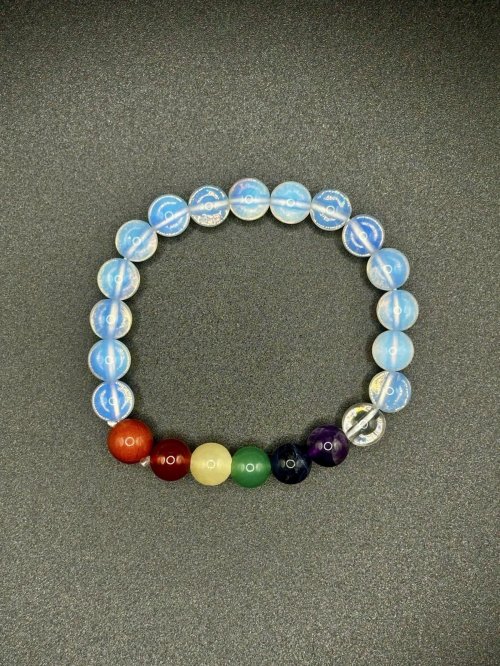 Opalite/Chakra Bracelet